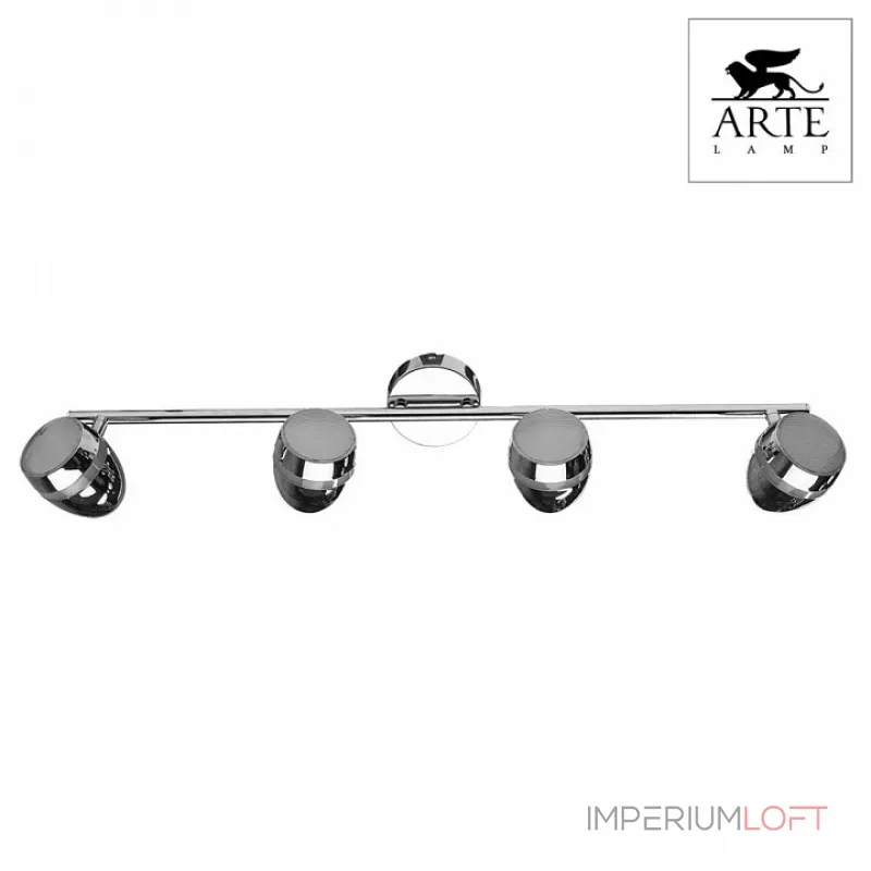 Спот Arte Lamp Bombo A6701PL-4CC Цвет арматуры хром Цвет плафонов хром от ImperiumLoft