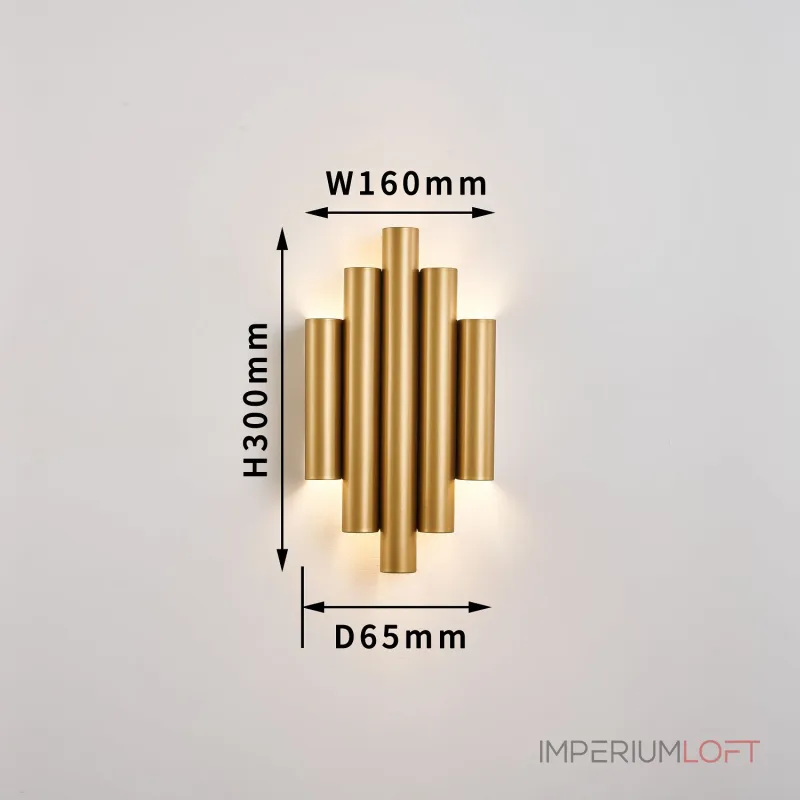 Настенный светильник Favourite Tubulis 4125-2W от ImperiumLoft