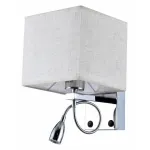 Бра с подсветкой Stilfort Duo 2064/01/02W Цвет плафонов кремовый Цвет арматуры хром от ImperiumLoft