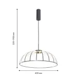 Подвесная люстра Favourite Vertex 4285-6P от ImperiumLoft