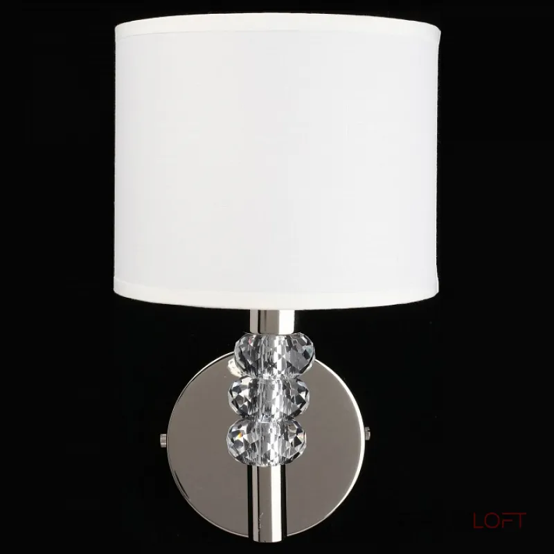 Бра Aployt Franula APL.724.01.01 Цвет арматуры никель Цвет плафонов белый от ImperiumLoft