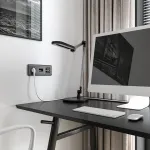 Розетка акустическая без рамки Werkel графит рифленый W1185004 от ImperiumLoft