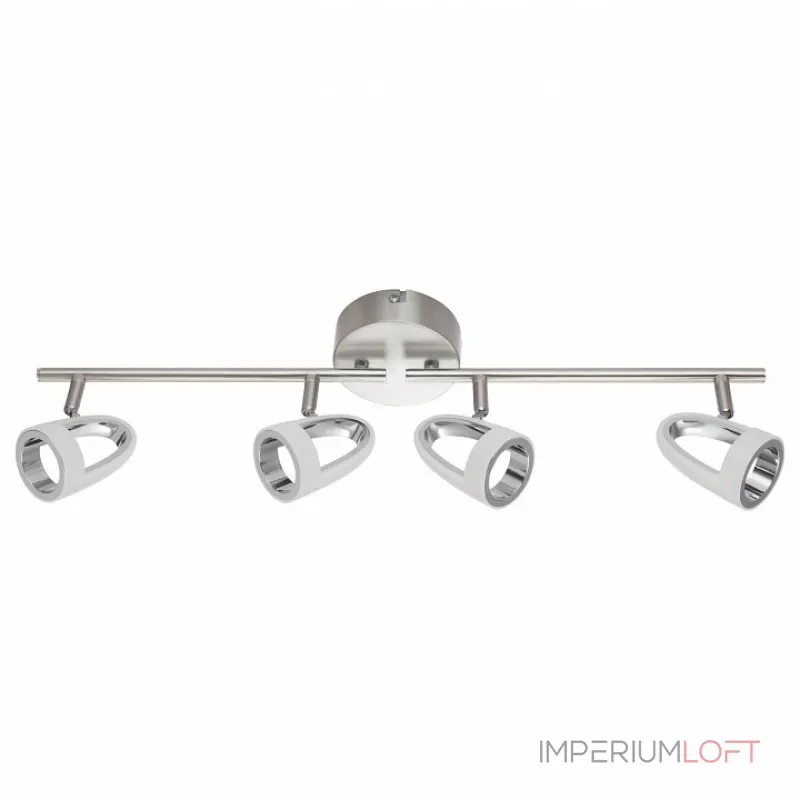 Спот Globo Rodrik 56006-4 Цвет арматуры никель Цвет плафонов хром от ImperiumLoft Спот Globo Rodrik 56006-4 Цвет арматуры никель Цвет плафонов хром от ImperiumLoft