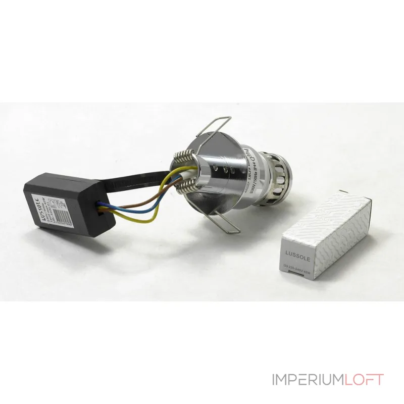 Встраиваемый светильник Lussole Aqua LSL-5400-01 Цвет арматуры хром от ImperiumLoft Встраиваемый светильник Lussole Aqua LSL-5400-01 Цвет арматуры хром от ImperiumLoft