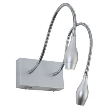 Бра Arte Lamp Interior 1 A7003AP-2SS Цвет арматуры серебро Цвет плафонов серебро