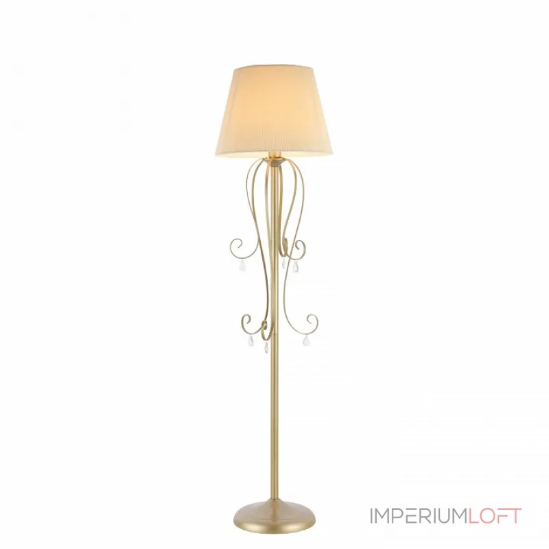 Торшер EVOLUCE Azzurro 1 SL177.205.01 Цвет арматуры золото Цвет плафонов белый от ImperiumLoft Торшер EVOLUCE Azzurro 1 SL177.205.01 Цвет арматуры золото Цвет плафонов белый от ImperiumLoft