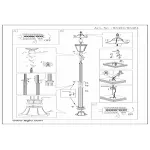 Фонарный столб Eglo Navedo 93454 Цвет арматуры белый Цвет плафонов прозрачный от ImperiumLoft