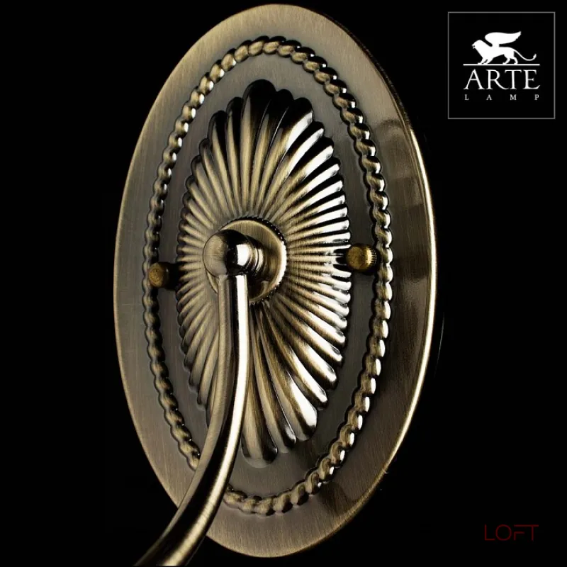 Бра Arte Lamp Teapot A6380AP-1AB Цвет арматуры бронза Цвет плафонов кремовый от ImperiumLoft Бра Arte Lamp Teapot A6380AP-1AB Цвет арматуры бронза Цвет плафонов кремовый от ImperiumLoft