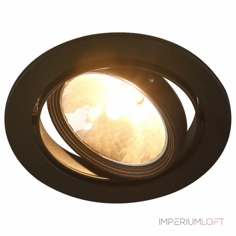 Встраиваемый светильник Arte Lamp 6664 A6664PL-1BK Цвет арматуры черный Цвет плафонов белый от ImperiumLoft Встраиваемый светильник Arte Lamp 6664 A6664PL-1BK Цвет арматуры черный Цвет плафонов белый от ImperiumLoft