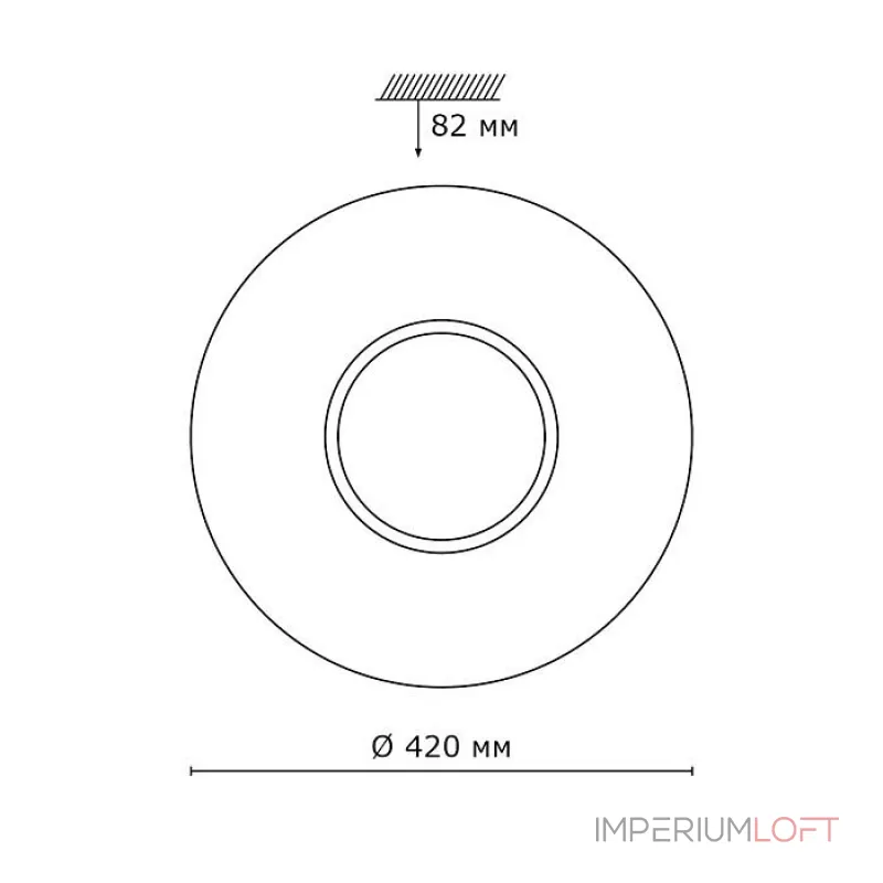 Потолочный светильник Sonex Visma 2048/DL 