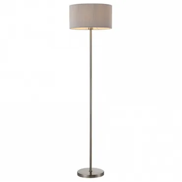 Торшер Arte Lamp Mallorca A1021PN-1SS Цвет плафонов серый Цвет арматуры никель