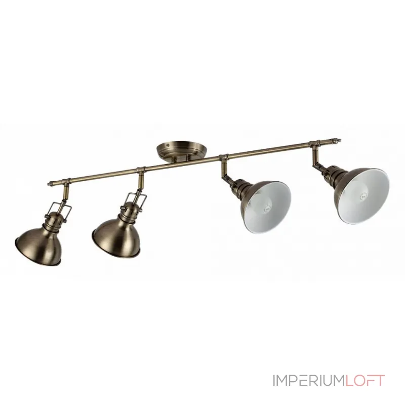 Спот Arte Lamp 1102 A1102PL-4AB Цвет арматуры бронза Цвет плафонов бронза от ImperiumLoft Спот Arte Lamp 1102 A1102PL-4AB Цвет арматуры бронза Цвет плафонов бронза от ImperiumLoft