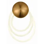 Бра ST-Luce Sagrato SL6102.311.30 Цвет арматуры желтый Цвет плафонов белый от ImperiumLoft