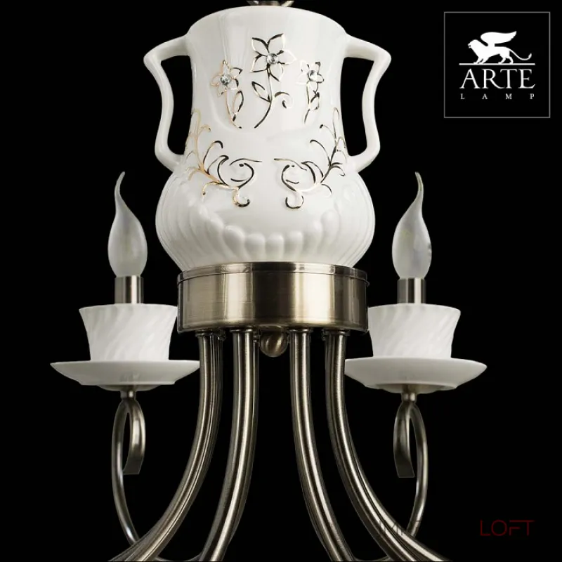 Подвесная люстра Arte Lamp Teapot A6380LM-8AB 