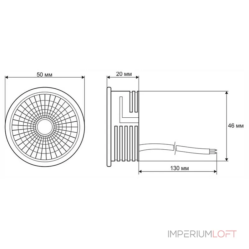 Модуль светодиодный Denkirs DK3000 DK4000-7W dim от ImperiumLoft Модуль светодиодный Denkirs DK3000 DK4000-7W dim от ImperiumLoft
