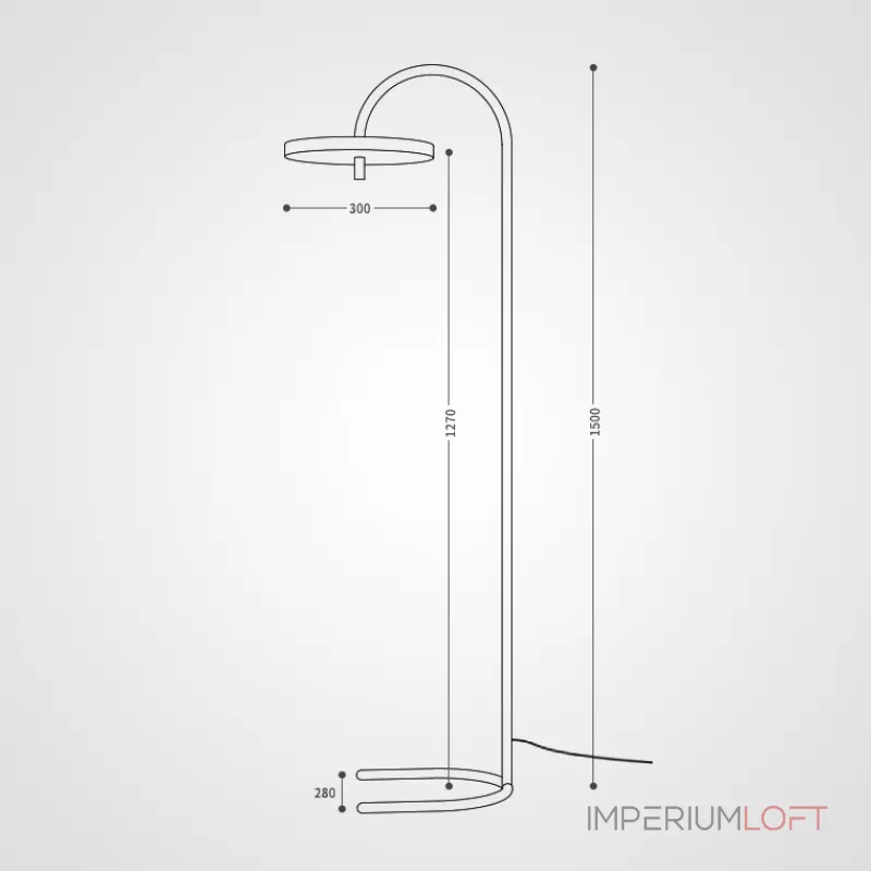 Торшер TOUCH от ImperiumLoft