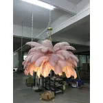 Подвесная люстра Extra Large Feather Chandelier GRAND TOUR