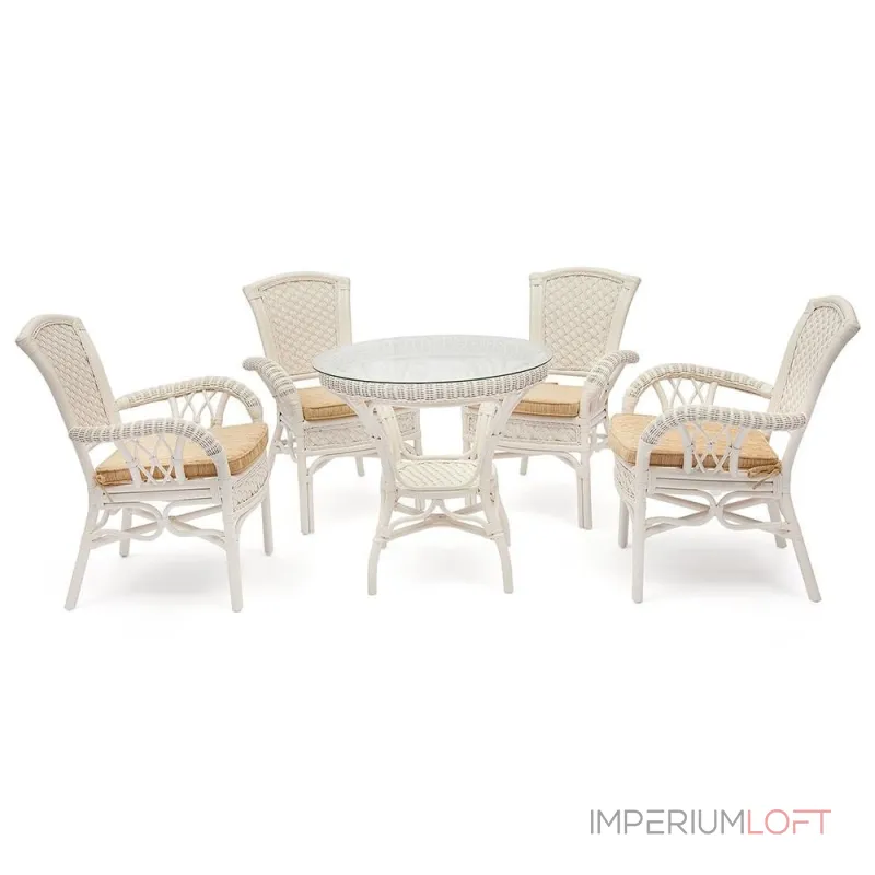 Комплект обеденный ANDRE TetChair 10167 от ImperiumLoft Комплект обеденный ANDRE TetChair 10167 от ImperiumLoft