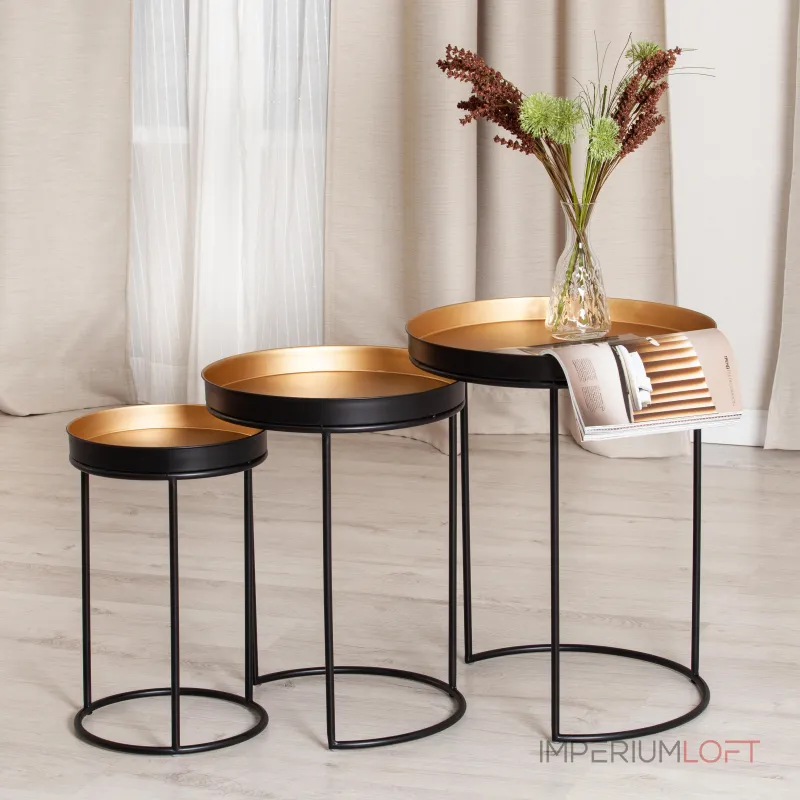 Набор столиков RUNA TetChair 15861 от ImperiumLoft Набор столиков RUNA TetChair 15861 от ImperiumLoft