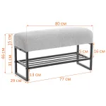 Банкетка-обувница Charli Lux TetChair 25181 от ImperiumLoft