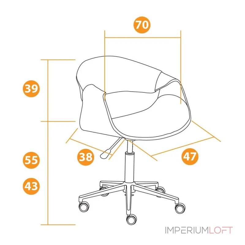 Кресло BEND TetChair 13665 от ImperiumLoft Кресло BEND TetChair 13665 от ImperiumLoft
