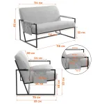 Диван Charli LUX TetChair 25216 от ImperiumLoft