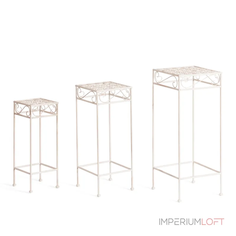 Столики BEAUTY набор из 3 штуки TetChair 21140 от ImperiumLoft