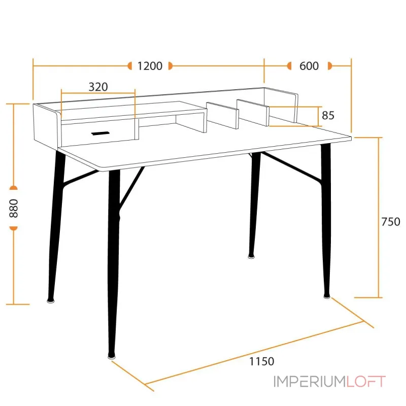 Стол WD-13 TetChair 19171 от ImperiumLoft