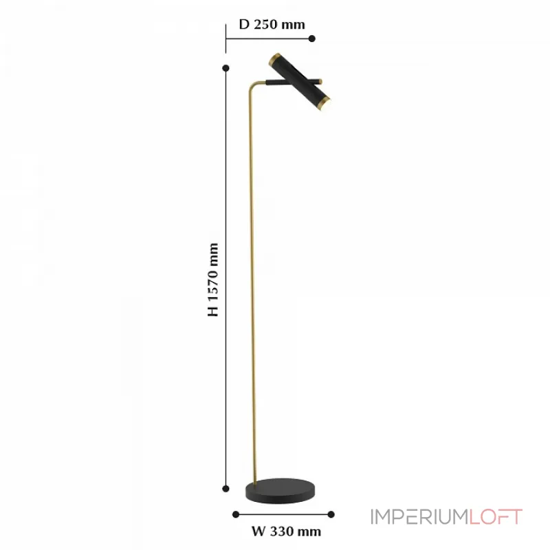 Торшер Favourite Duplex 2324-2F от ImperiumLoft