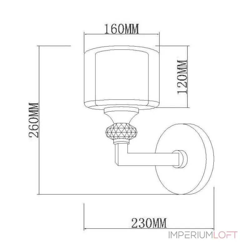 Бра Vele Luce Lotus VL1054W01 от ImperiumLoft Бра Vele Luce Lotus VL1054W01 от ImperiumLoft