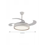 Потолочная люстра с вентилятором VER-68226