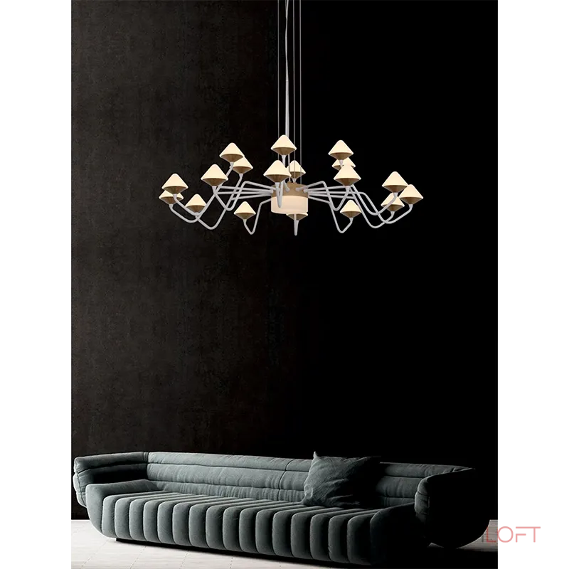 Подвесная люстра VER-2027-12+6 от ImperiumLoft