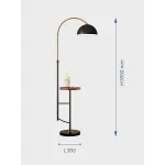 Напольная лампа с беспроводной зарядкой VER-9058 от ImperiumLoft