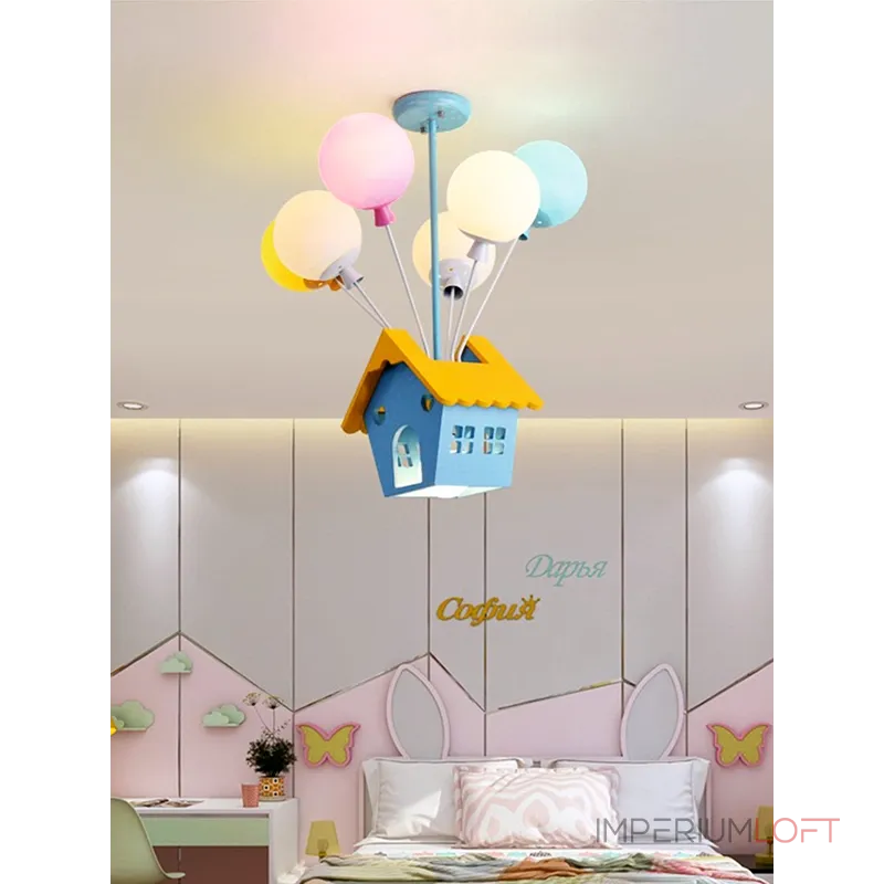 Детская люстра на штанге VER-6347-7 Детская люстра на штанге VER-6347-7