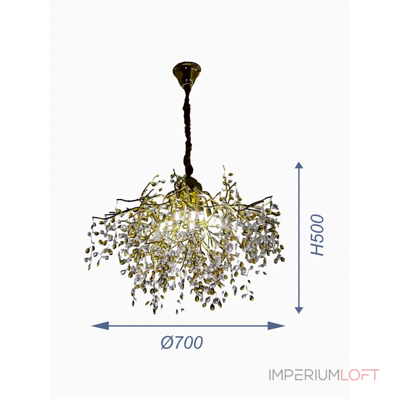 Подвесная люстра VER-874-10 от ImperiumLoft