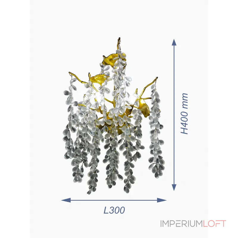 Бра (настенный светильник) VER-892-WL-3 от ImperiumLoft