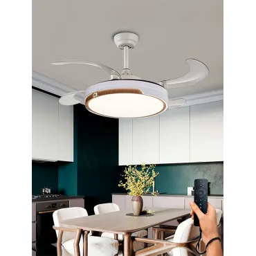 Люстра на штанге с вентилятором  VER-68239