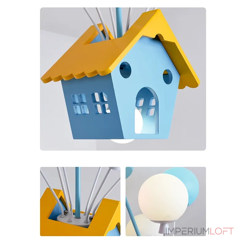 Детская люстра на штанге VER-6347-7 Детская люстра на штанге VER-6347-7