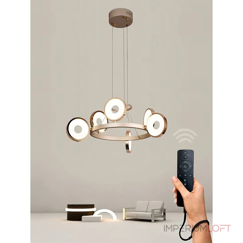 Подвесная люстра VER-2122-3+3 от ImperiumLoft Подвесная люстра VER-2122-3+3 от ImperiumLoft