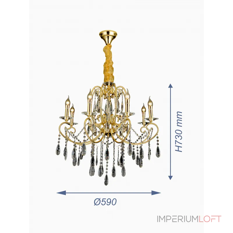 Подвесная люстра VER-95200-6 от ImperiumLoft