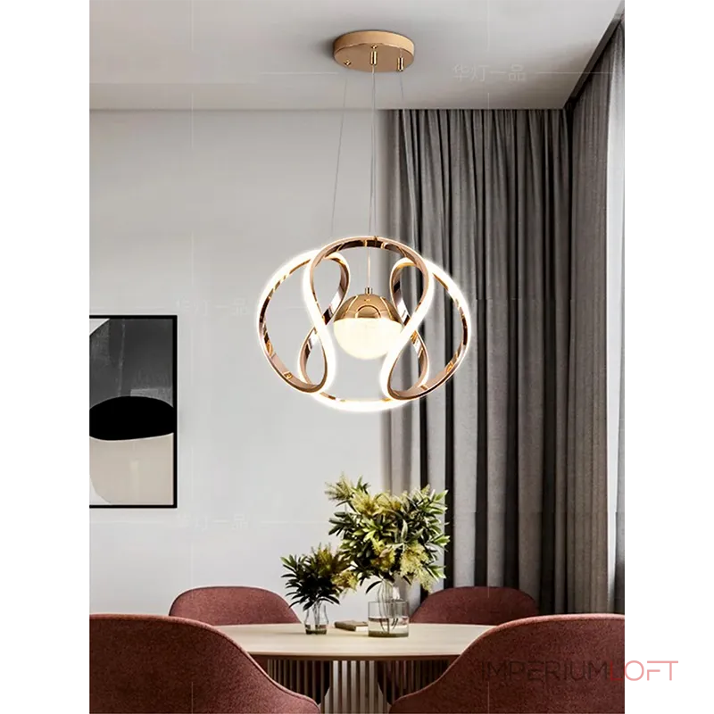 Подвесная люстра VER-5379GD от ImperiumLoft