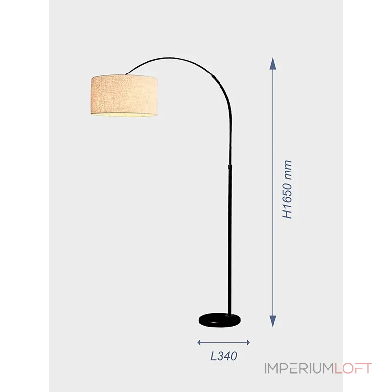 Напольный торшер VER-8802 от ImperiumLoft