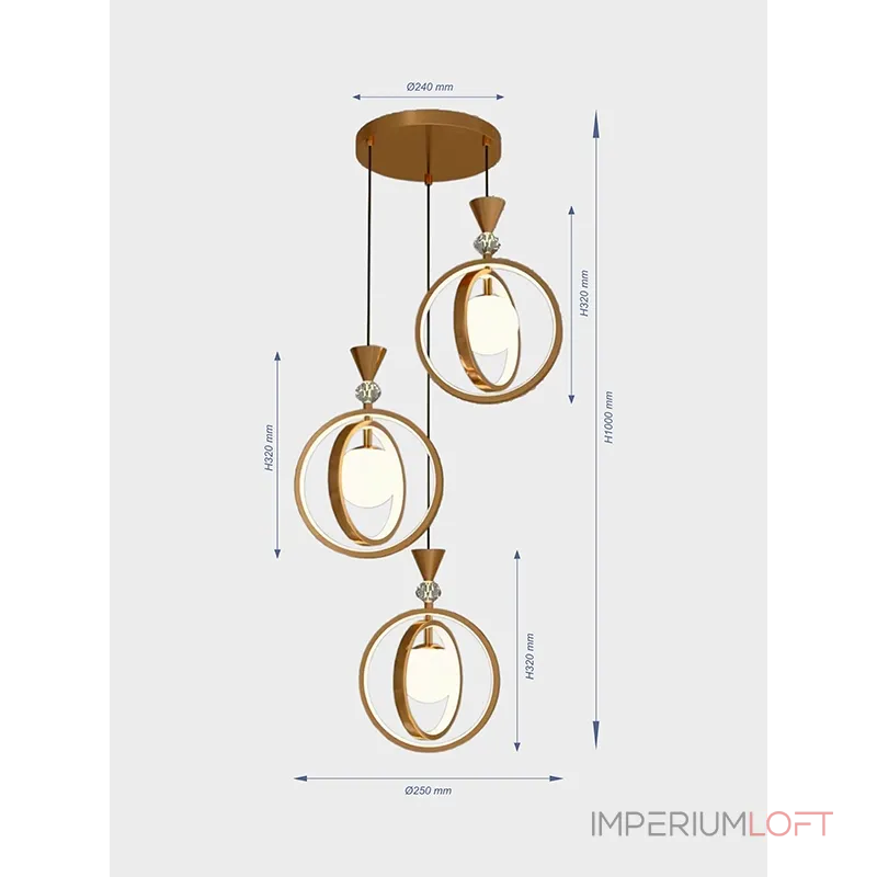 Подвесная люстра VER-6301
