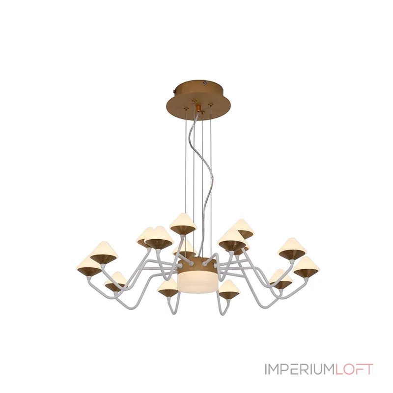 Подвесная люстра VER-2027-10+5 от ImperiumLoft Подвесная люстра VER-2027-10+5 от ImperiumLoft