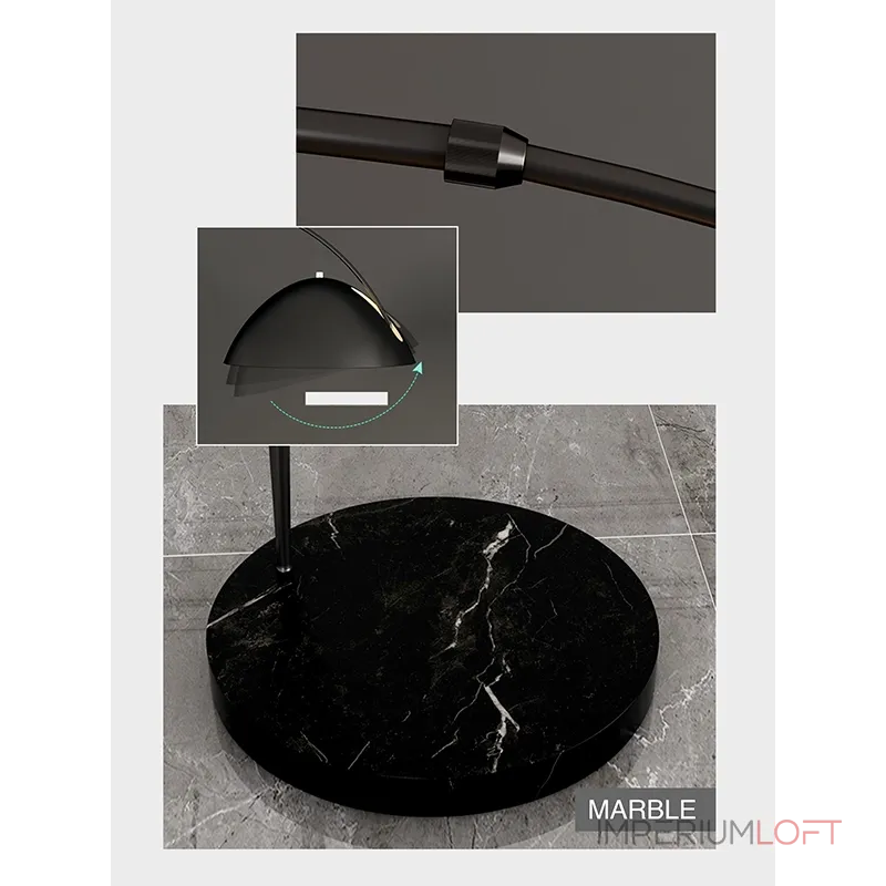 Напольный торшер VER-8009B от ImperiumLoft