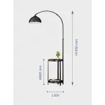 Напольная лампа с беспроводной зарядкой VER-9018 от ImperiumLoft