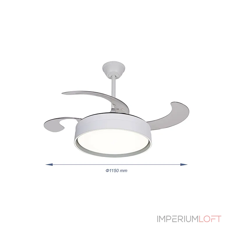 Потолочная люстра с вентилятором VER-68238 Потолочная люстра с вентилятором VER-68238