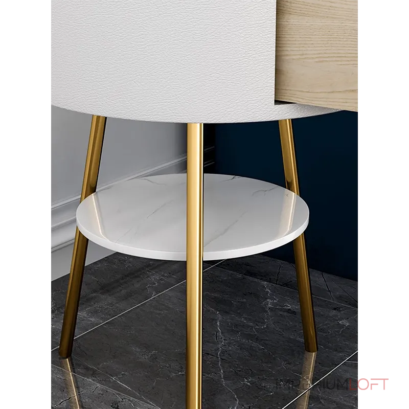 Напольная лампа с беспроводной зарядкой VER-9118G от ImperiumLoft