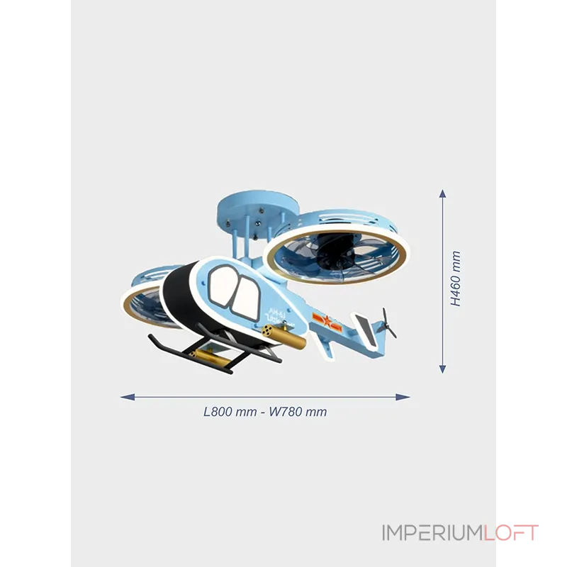Детская потолочная люстра VER-6533-1 Детская потолочная люстра VER-6533-1