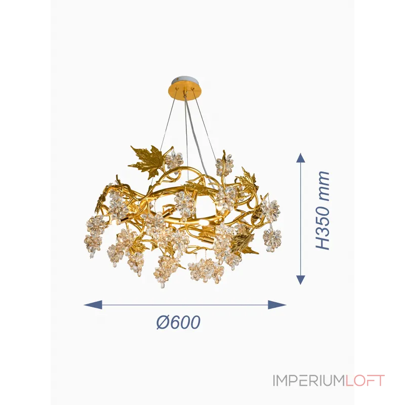 Подвесная люстра VER-891-8 от ImperiumLoft Подвесная люстра VER-891-8 от ImperiumLoft